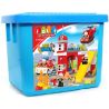 JUN DA LONG TOYS JDLT 5161A Xếp hình kiểu    Fire Fighting Task Force Đội Đặc Nhiệm Cứu Hỏa 80 khối