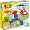 JUN DA LONG TOYS JDLT 5170A Xếp hình kiểu    Medical Emergency Bé Tập Làm Bác Sĩ 23 khối