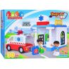 JUN DA LONG TOYS JDLT 5171A Xếp hình kiểu    Happy Doctor's Day Bác Sĩ Vui Vẻ 30 khối