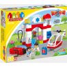 JUN DA LONG TOYS JDLT 5172A Xếp hình kiểu    Rescue Crossing Victim Cấp Cứu Nạn Nhân Ngã Xe 58 khối