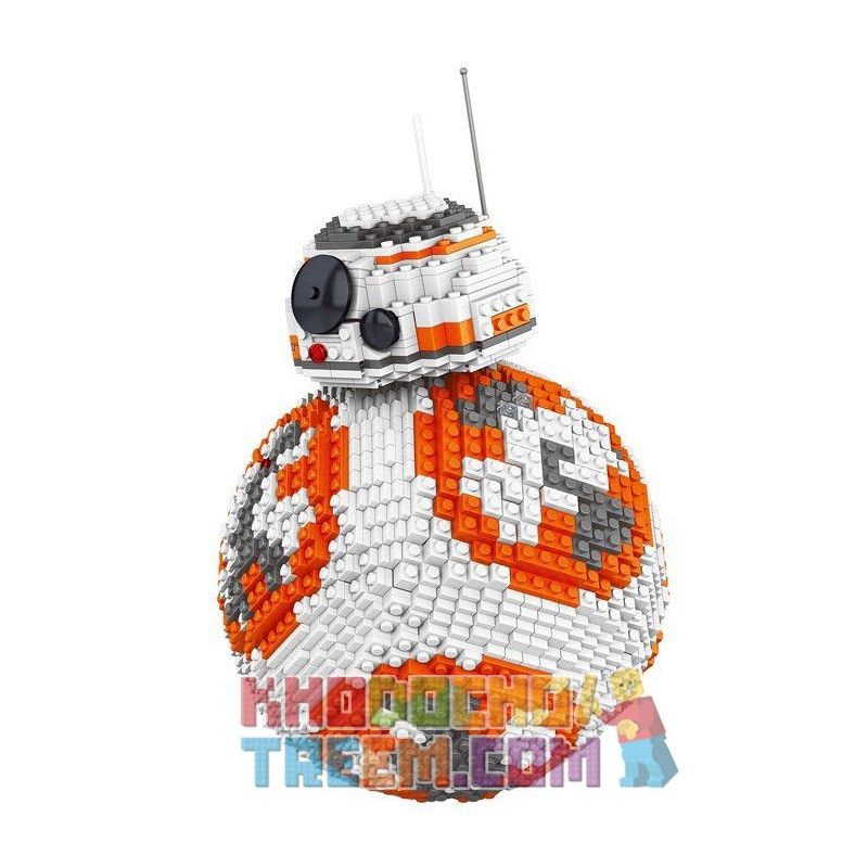 LELE 35020 non Lego ROBOT BB-8 bộ đồ chơi xếp lắp ráp ghép mô hình Star Wars Chiến Tranh Giữa Các Vì Sao 2069 khối