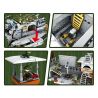 PanlosBrick 631008 Panlos Brick 631008 non  XE TĂNG ĐẦU PHÁO HỦY DIỆT bộ đồ chơi xếp lắp ráp ghép mô hình Justice Action Thi Hành Công Lý 1735 khối