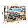 PanlosBrick 631008 Panlos Brick 631008 non  XE TĂNG ĐẦU PHÁO HỦY DIỆT bộ đồ chơi xếp lắp ráp ghép mô hình Justice Action Thi Hành Công Lý 1735 khối