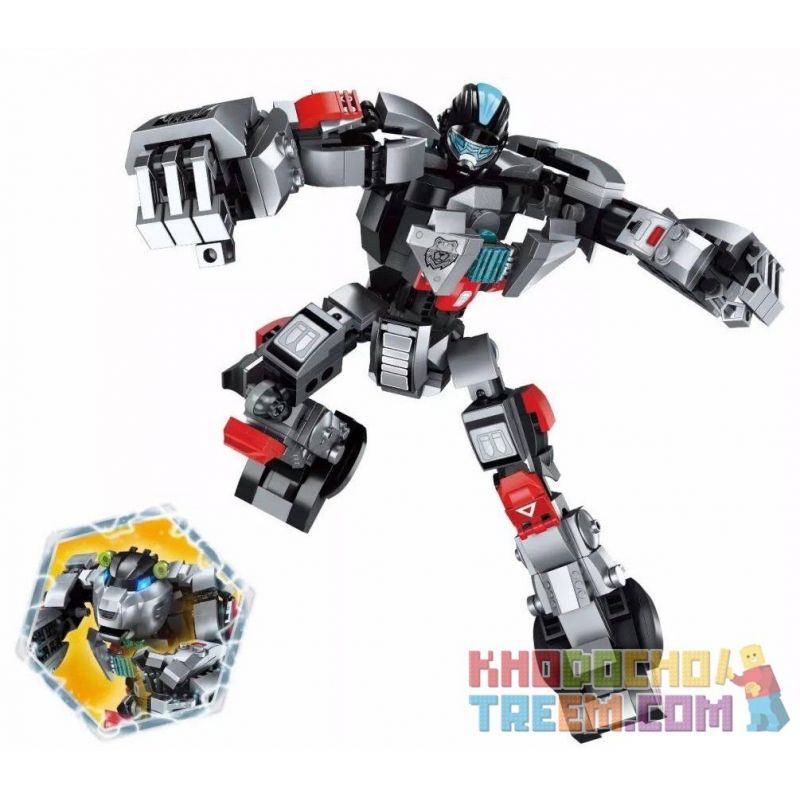 Enlighten 3601 3602 3603 3604 3605 Qman 3601 3602 3603 3604 3605 non  ROBOT BIẾN HÌNH bộ đồ chơi xếp lắp ráp ghép mô hình Transformers Robot Đại Chiến Người Máy Biến Hình 1467 khối