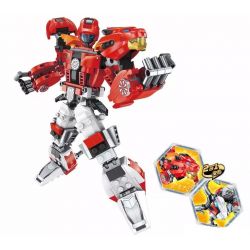 Enlighten 3601 3602 3603 3604 3605 Qman 3601 3602 3603 3604 3605 non  ROBOT BIẾN HÌNH bộ đồ chơi xếp lắp ráp ghép mô hình Transformers Robot Đại Chiến Người Máy Biến Hình 1467 khối