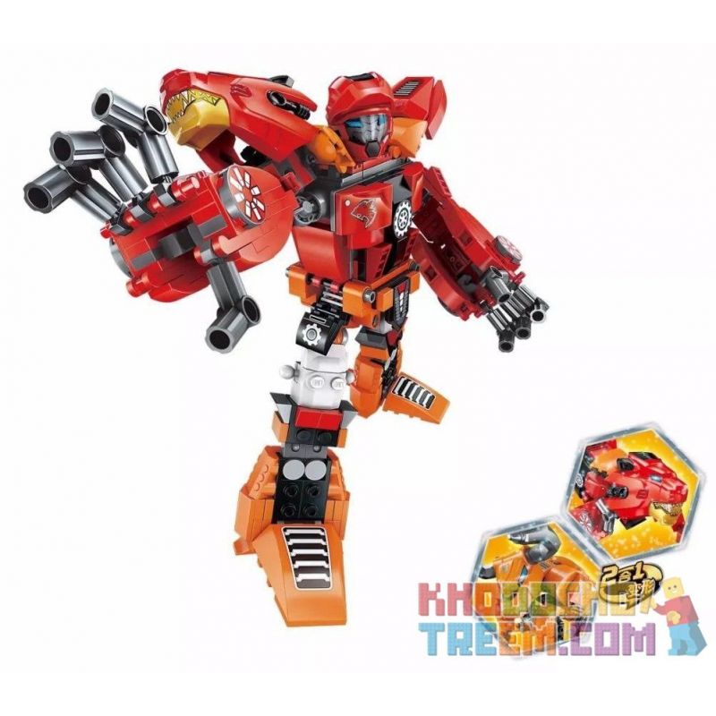 Enlighten 3601 3602 3603 3604 3605 Qman 3601 3602 3603 3604 3605 non  ROBOT BIẾN HÌNH bộ đồ chơi xếp lắp ráp ghép mô hình Transformers Robot Đại Chiến Người Máy Biến Hình 1467 khối