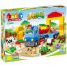 JUN DA LONG TOYS JDLT 5208A Xếp hình kiểu    Giant Farm Nông Trang Rộng Lớn 58 khối