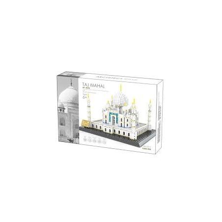 JUN DA LONG TOYS JDLT 9573 PINXING PX.442 .442 WANGE DR.LUCK 5211 non  NGÔI ĐỀN THIÊNG CỦA ẤN ĐỘ bộ đồ chơi xếp lắp ráp ghép mô hình Mini Modular THE TAJ MAHAL OF AGRA Đường Phố Thu Nhỏ 1505 khối