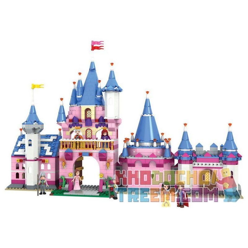 Winner 5006 non Lego LÂU ĐÀI CỦA CÔNG CHÚA VÀ HOÀNG TỬ bộ đồ chơi xếp lắp ráp ghép mô hình Snow White Princess Nàng Bạch Tuyết 900 khối