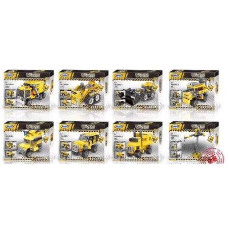 XINGBAO XB-13002 13002 XB13002 non  CÁC MẪU PHƯƠNG TIỆN CÔNG TRÌNH bộ đồ chơi xếp lắp ráp ghép mô hình Creator 3 In 1 GIANT EXCAVATOR Sáng Tạo Với 3 Mẫu 899 khối