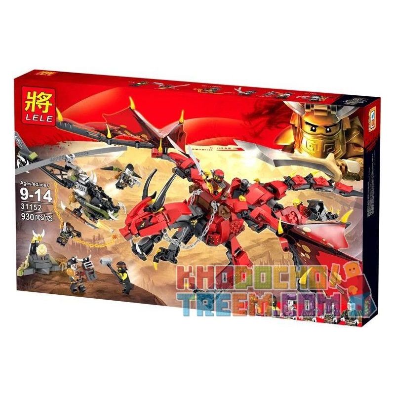 NOT THE LEGO NINJAGO MOVIE 70653 Firstbourne Operation Dragon Fire And ...