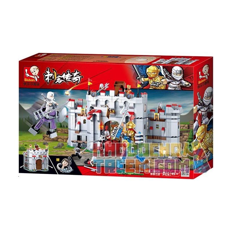 SLUBAN M38-B0620 B0620 0620 M38B0620 38-B0620 Xếp hình kiểu Lego LEGEND WARRIORS Assassin Legend Holy Trận Chiến Của Ninja Sát Thủ 877 khối SLUBAN M38-B0620 B0620 0620 M38B0620 38-B0620 Xếp hình kiểu Lego LEGEND WARRIORS Assassin Legend Holy Trận Chiến Của Ninja Sát Thủ 877 khối