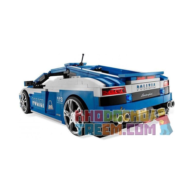 NOT Lego Racers 8214 Lamborghini Polizia Lamborghini Police Car , YILE 008  Xếp hình Ô Tô Thể Thao Thời Thượng giá sốc rẻ nhất