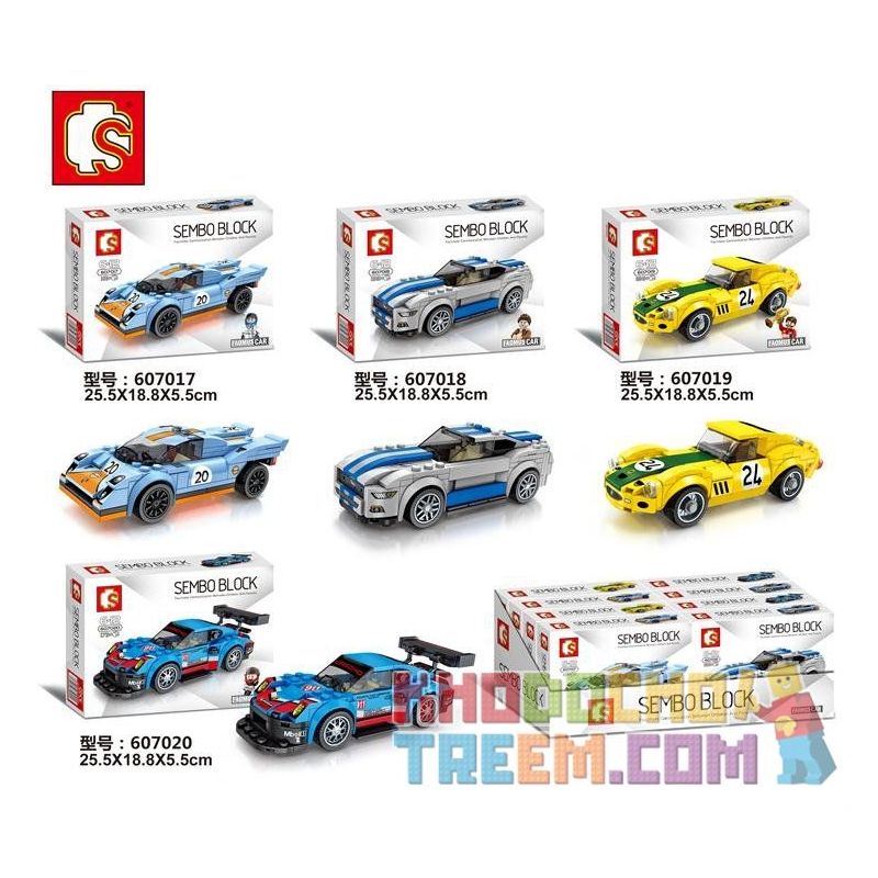 SEMBO 607017 607018 Xếp hình kiểu  SPEED CHAMPIONS Porsche 911 RSR And 911 Turbo 3.0 Bộ 4 Xe đua gồm 2 hộp nhỏ 732 khối SEMBO 607017 607018 Xếp hình kiểu  SPEED CHAMPIONS Porsche 911 RSR And 911 Turbo 3.0 Bộ 4 Xe đua gồm 2 hộp nhỏ 732 khối