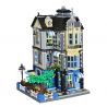 WANGE 6310 non  QUÁN CAFE bộ đồ chơi xếp lắp ráp ghép mô hình Modular Buildings GARDEN COFFEE HOUSE Mô Hình Nhà Cửa 2313 khối
