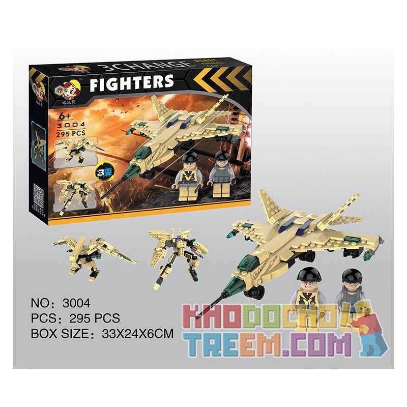 QIZHILE 3004 Xếp hình kiểu  MILITARY ARMY Guided Missle, Tank, Fighters, Helicopter, Chariot Máy Bay Chiến đấu, Trực Thăng, Xe Tăng, Tên Lửa Dẫn đường, Xe Bọc Thép 1637 khối