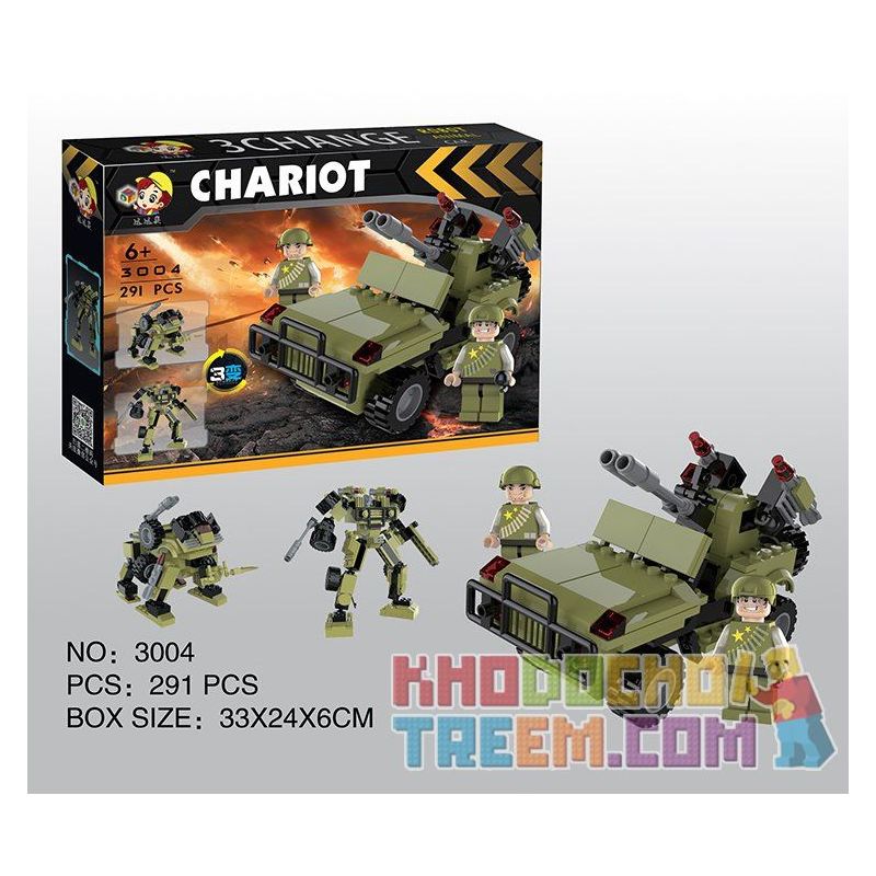 QIZHILE 3004 Xếp hình kiểu  MILITARY ARMY Guided Missle, Tank, Fighters, Helicopter, Chariot Máy Bay Chiến đấu, Trực Thăng, Xe Tăng, Tên Lửa Dẫn đường, Xe Bọc Thép 1637 khối