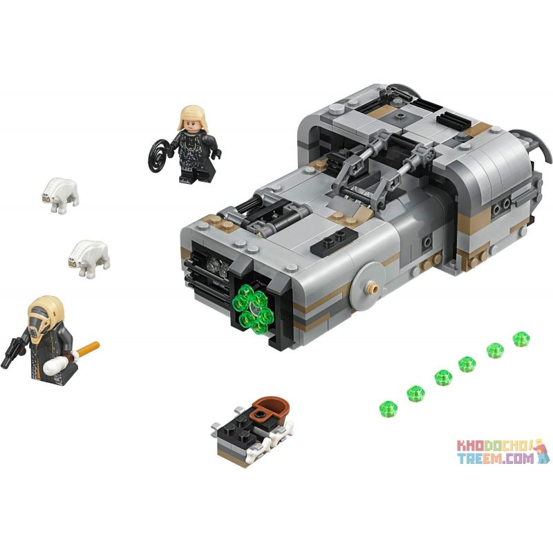 NOT Lego MOLOCH'S LANDSPEEDER 75210 Bela 10911 Lari 10911 xếp lắp ráp ghép mô hình XE THIẾT GIÁP CỦA MOLOCH MÁY BAY TỐC ĐỘ Star Wars Chiến Tranh Giữa Các Vì Sao 464 khối