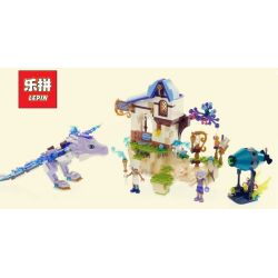 LEPIN 30017 Xếp hình kiểu Lego ELVES Aira & The Song Of The Wind Dragon Elf Elas And Wind Dragon Songs Aira Và Bài Ca Của Rồng Gió 451 khối