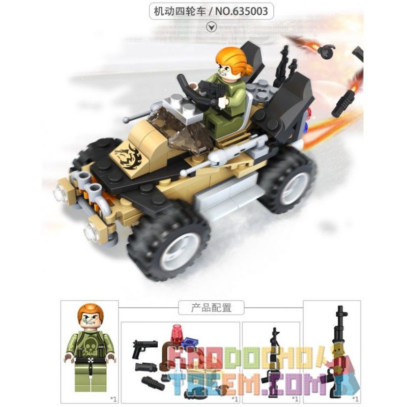 PanlosBrick 635001 635002 635003 635004 635005 Panlos Brick 635001 635002 635003 635004 635005 non  ĐỘT KÍCH CHỐNG KHỦNG BỐ SÚNG PHÓNG TÊN LỬA NHỎ bộ đồ chơi xếp lắp ráp ghép mô hình Gun Strike GUNSTRIKE Đấu Súng 130 khối