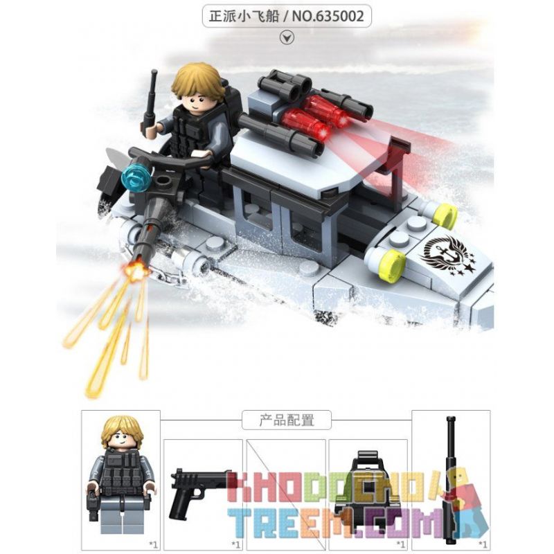 PanlosBrick 635001 635002 635003 635004 635005 Panlos Brick 635001 635002 635003 635004 635005 non  ĐỘT KÍCH CHỐNG KHỦNG BỐ SÚNG PHÓNG TÊN LỬA NHỎ bộ đồ chơi xếp lắp ráp ghép mô hình Gun Strike GUNSTRIKE Đấu Súng 130 khối