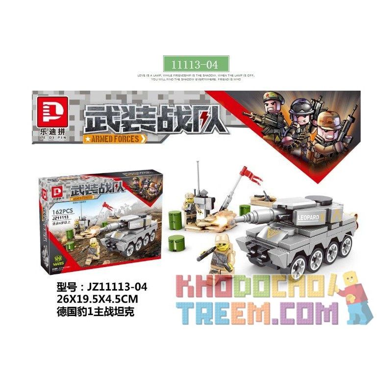 LE DI PIN JZ11113 11113 JZ11113-1 11113-1 JZ11113-2 11113-2 JZ11113-3 11113-3 JZ11113-4 11113-4 Xếp hình kiểu  MILITARY ARMY 4 In 1 World War II Tank 4 Xe Tăng Thế Chiến Thứ 2 gồm 4 hộp nhỏ 1308 khối