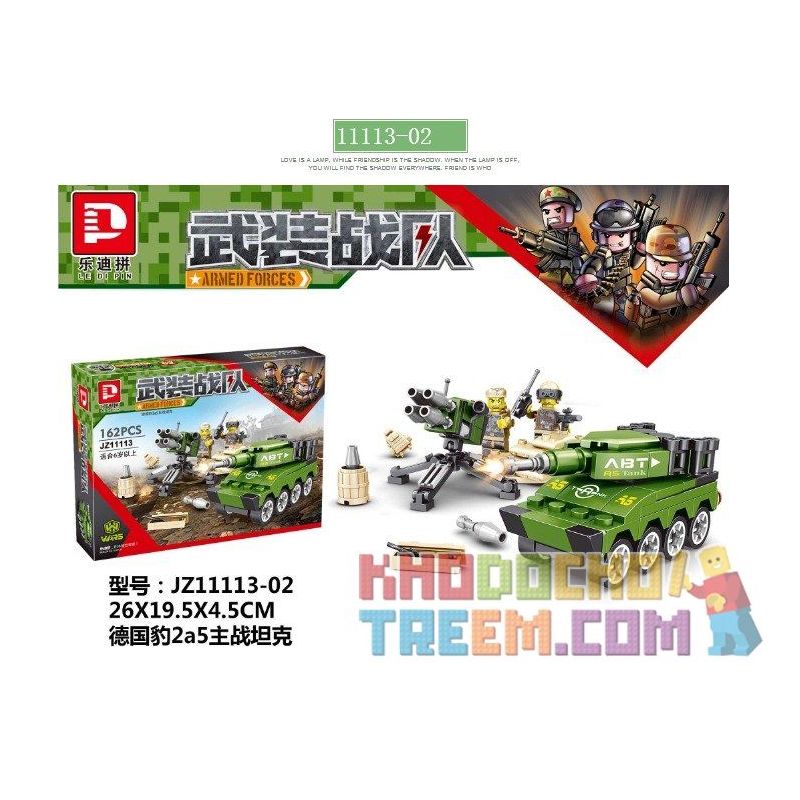 LE DI PIN JZ11113 11113 JZ11113-1 11113-1 JZ11113-2 11113-2 JZ11113-3 11113-3 JZ11113-4 11113-4 Xếp hình kiểu  MILITARY ARMY 4 In 1 World War II Tank 4 Xe Tăng Thế Chiến Thứ 2 gồm 4 hộp nhỏ 1308 khối