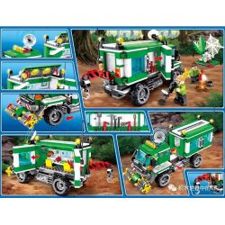 SEMBO 603031 non  XE NGHIÊN CỨU KHU RỪNG bộ đồ chơi xếp lắp ráp ghép mô hình Rescue Team Đội Cứu Hộ 528 khối SEMBO 603031 non  XE NGHIÊN CỨU KHU RỪNG bộ đồ chơi xếp lắp ráp ghép mô hình Rescue Team Đội Cứu Hộ 528 khối