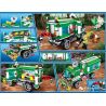 SEMBO 603031 non  XE NGHIÊN CỨU KHU RỪNG bộ đồ chơi xếp lắp ráp ghép mô hình Rescue Team Đội Cứu Hộ 528 khối