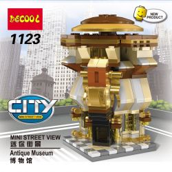 Decool 1120 1121 1122 1123 1124 1125 Jisi 1120 1121 1122 1123 1124 1125 Xếp hình kiểu Lego MINI MODULAR Mini Architecture 6 Các Công Trình Kiến Trúc Của Thành Phố gồm 6 hộp nhỏ 1512 khối