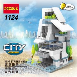 Decool 1120 1121 1122 1123 1124 1125 Jisi 1120 1121 1122 1123 1124 1125 Xếp hình kiểu Lego MINI MODULAR Mini Architecture 6 Các Công Trình Kiến Trúc Của Thành Phố gồm 6 hộp nhỏ 1512 khối