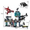 XINGBAO XB-02106 02106 XB02106 non  TÊN TỘI PHẠM CHẠY TRỐN KHỎI TRỤ SỞ CẢNH SÁT bộ đồ chơi xếp lắp ráp ghép mô hình Justice Guard Cảnh Sát Bảo Vệ Hòa Bình 1480 khối