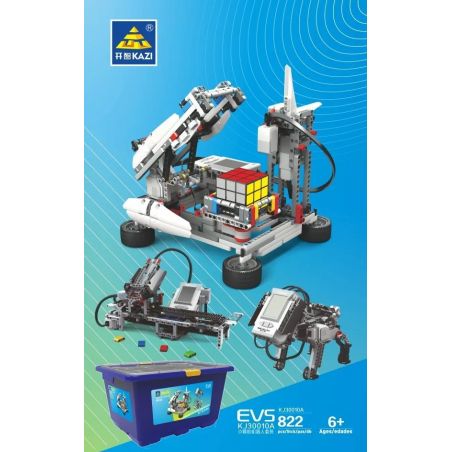 Kazi KJ30010A 30010A non  BỘ LẮP GHÉP ROBOCON CÓ ĐỘNG CƠ EV5 bộ đồ chơi xếp lắp ráp ghép mô hình  Kỹ Thuật Công Nghệ Cao Mô Hình Phương Tiện 822 khối