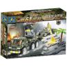 Kazi KY84010 84010 non  XE QUÂN SỰ ĐI RỪNG bộ đồ chơi xếp lắp ráp ghép mô hình Military Army FIELD ARMY JOINT OPERATIONS Quân Sự Bộ Đội 671 khối