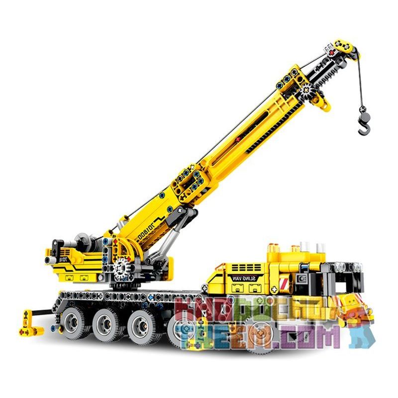 SEMBO 701800 non  XE CẨU KỸ THUẬT bộ đồ chơi xếp lắp ráp ghép mô hình  TECHNIQUE Kỹ Thuật Công Nghệ Cao Mô Hình Phương Tiện 665 khối SEMBO 701800 non  XE CẨU KỸ THUẬT bộ đồ chơi xếp lắp ráp ghép mô hình  TECHNIQUE Kỹ Thuật Công Nghệ Cao Mô Hình Phương Tiện 665 khối