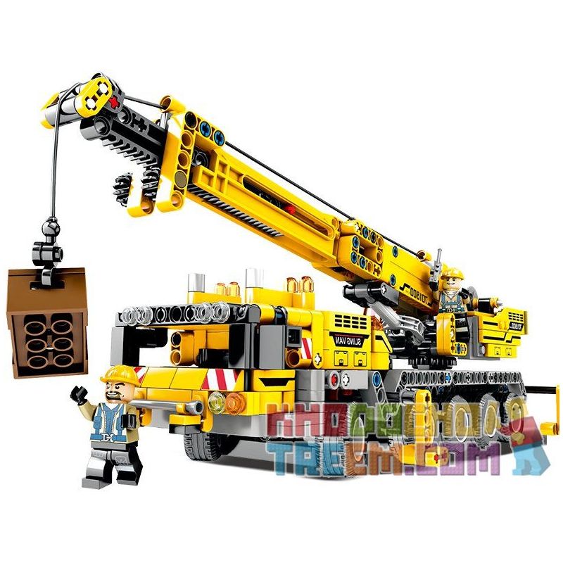 SEMBO 701800 non  XE CẨU KỸ THUẬT bộ đồ chơi xếp lắp ráp ghép mô hình  TECHNIQUE Kỹ Thuật Công Nghệ Cao Mô Hình Phương Tiện 665 khối SEMBO 701800 non  XE CẨU KỸ THUẬT bộ đồ chơi xếp lắp ráp ghép mô hình  TECHNIQUE Kỹ Thuật Công Nghệ Cao Mô Hình Phương Tiện 665 khối