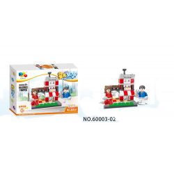 QIZHILE 60003 Xếp hình kiểu  MODULAR BUILDINGS Western Restaurant, Baby Barber And Toy Shop, Starlight Kindergarten, Police Station, Remote Control Car Store 6 Cửa Hàng Nhỏ 687 khối QIZHILE 60003 Xếp hình kiểu  MODULAR BUILDINGS Western Restaurant, Baby Barber And Toy Shop, Starlight Kindergarten, Police Station, Remote Control Car Store 6 Cửa Hàng Nhỏ 687 khối