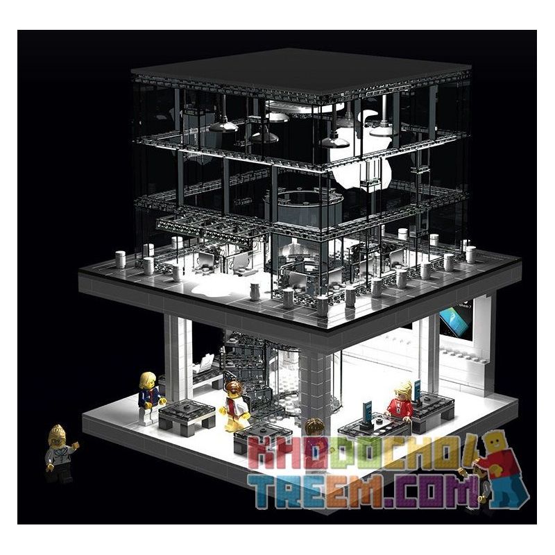 SEMBO SD6900 6900 non  CỬA HÀNG APPLE CÓ ĐÈN bộ đồ chơi xếp lắp ráp ghép mô hình Modular Buildings SEMBO BLOCK Mô Hình Nhà Cửa 1116 khối SEMBO SD6900 6900 non  CỬA HÀNG APPLE CÓ ĐÈN bộ đồ chơi xếp lắp ráp ghép mô hình Modular Buildings SEMBO BLOCK Mô Hình Nhà Cửa 1116 khối