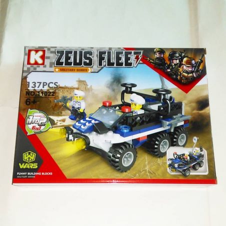 LE DI PIN 11022 Xếp hình kiểu  MILITARY ARMY Zeus Fleet Đội Quân Của Zeus 859 khối