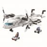 Winner 8029 non  MÁY BAY KỀN KỀN bộ đồ chơi xếp lắp ráp ghép mô hình Thunder Air Force Không Quân Sấm Sét 1014 khối