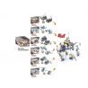 LE DI PIN 11022 Xếp hình kiểu  MILITARY ARMY Zeus Fleet Đội Quân Của Zeus 859 khối