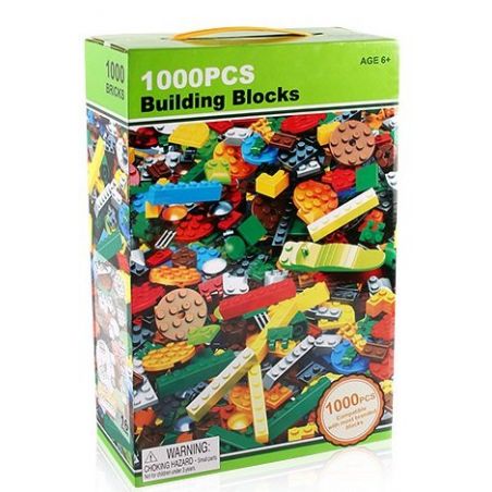JLB 3D51 Xếp hình kiểu  CLASSIC Challenge Engineers With 16 Shapes Thách Thức Kỹ Sư Xây Dựng Với 16 Công Trinh 1000 khối