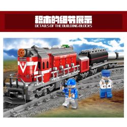 Kazi KY98219 98219 non  TÀU HỎA CÓ RAY VỚI ĐỘNG CƠ PIN bộ đồ chơi xếp lắp ráp ghép mô hình Trains RAIL TRAIN DF5 1002 khối Kazi KY98219 98219 non  TÀU HỎA CÓ RAY VỚI ĐỘNG CƠ PIN bộ đồ chơi xếp lắp ráp ghép mô hình Trains RAIL TRAIN DF5 1002 khối