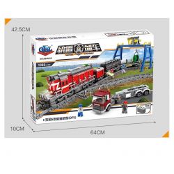 Kazi KY98219 98219 non  TÀU HỎA CÓ RAY VỚI ĐỘNG CƠ PIN bộ đồ chơi xếp lắp ráp ghép mô hình Trains RAIL TRAIN DF5 1002 khối Kazi KY98219 98219 non  TÀU HỎA CÓ RAY VỚI ĐỘNG CƠ PIN bộ đồ chơi xếp lắp ráp ghép mô hình Trains RAIL TRAIN DF5 1002 khối
