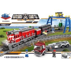 Kazi KY98219 98219 non  TÀU HỎA CÓ RAY VỚI ĐỘNG CƠ PIN bộ đồ chơi xếp lắp ráp ghép mô hình Trains RAIL TRAIN DF5 1002 khối Kazi KY98219 98219 non  TÀU HỎA CÓ RAY VỚI ĐỘNG CƠ PIN bộ đồ chơi xếp lắp ráp ghép mô hình Trains RAIL TRAIN DF5 1002 khối