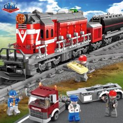 Kazi KY98219 98219 non  TÀU HỎA CÓ RAY VỚI ĐỘNG CƠ PIN bộ đồ chơi xếp lắp ráp ghép mô hình Trains RAIL TRAIN DF5 1002 khối Kazi KY98219 98219 non  TÀU HỎA CÓ RAY VỚI ĐỘNG CƠ PIN bộ đồ chơi xếp lắp ráp ghép mô hình Trains RAIL TRAIN DF5 1002 khối