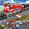 Kazi KY98219 98219 non  TÀU HỎA CÓ RAY VỚI ĐỘNG CƠ PIN bộ đồ chơi xếp lắp ráp ghép mô hình Trains RAIL TRAIN DF5 1002 khối