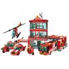 Winner 7025 non  LỰC LƯỢNG CỨU HỎA bộ đồ chơi xếp lắp ráp ghép mô hình Fire Rescure FIRE BRIGADE 969 khối
