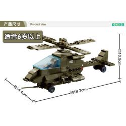 SLUBAN M38-B7000 B7000 7000 M38B7000 38-B7000 Xếp hình kiểu Lego LAND FORCES 2 Army Air Defense Artillery Đội Xe Bắn Trên Không 956 khối