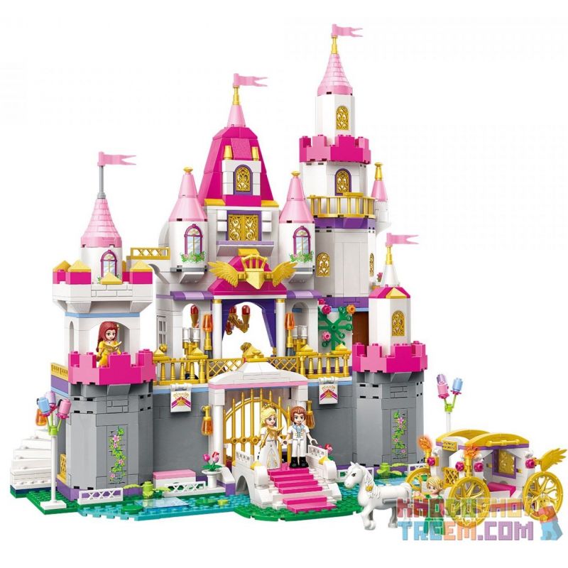 Enlighten 2612 Qman 2612 KEEPPLEY 2612 Xếp hình kiểu Lego PRINECESS LEAH Prinecess Leah:Angel Castle Celebration Lâu Đài Của Công Chúa Leah Và Hoàng Tử 938 khối Enlighten 2612 Qman 2612 KEEPPLEY 2612 Xếp hình kiểu Lego PRINECESS LEAH Prinecess Leah:Angel Castle Celebration Lâu Đài Của Công Chúa Leah Và Hoàng Tử 938 khối